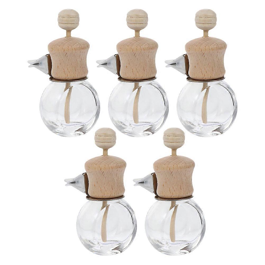 Car Scent Diffuser Bottles for Refillable Oil Diffuser 5Pcs Assorted