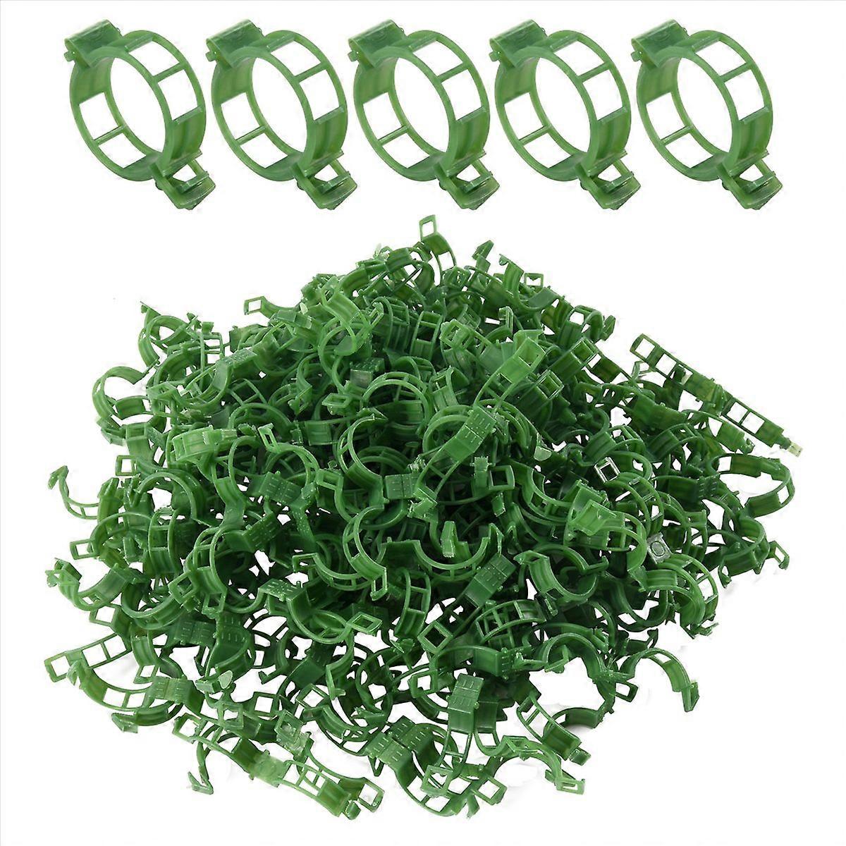 200 PCS Garden Plant Support Clips, Tomato Clips, Trellis Clips