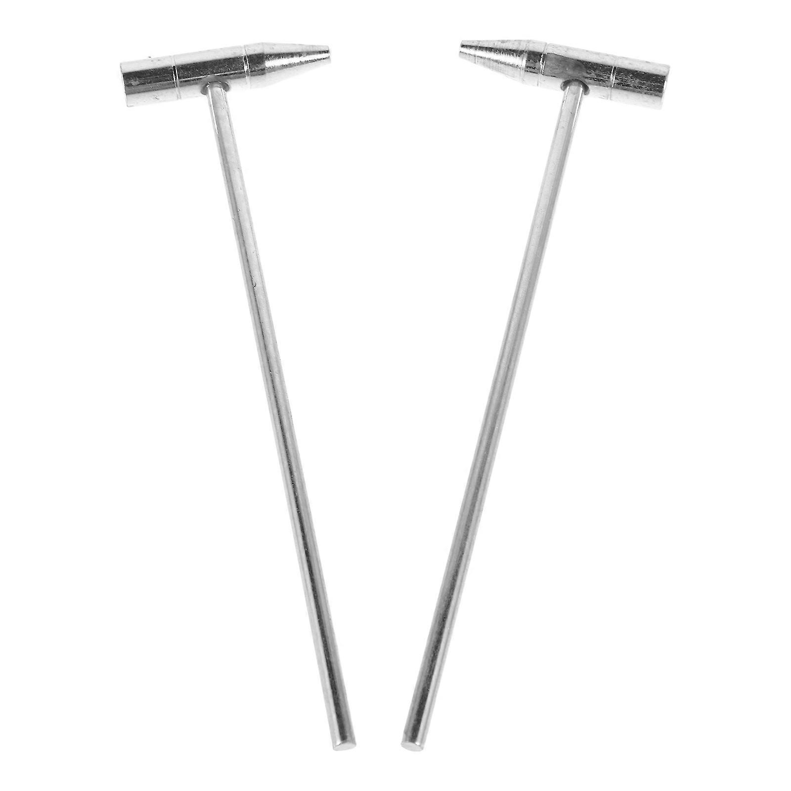 Watchmaker Hammer Small Iron Tool for Home Use 2Pcs