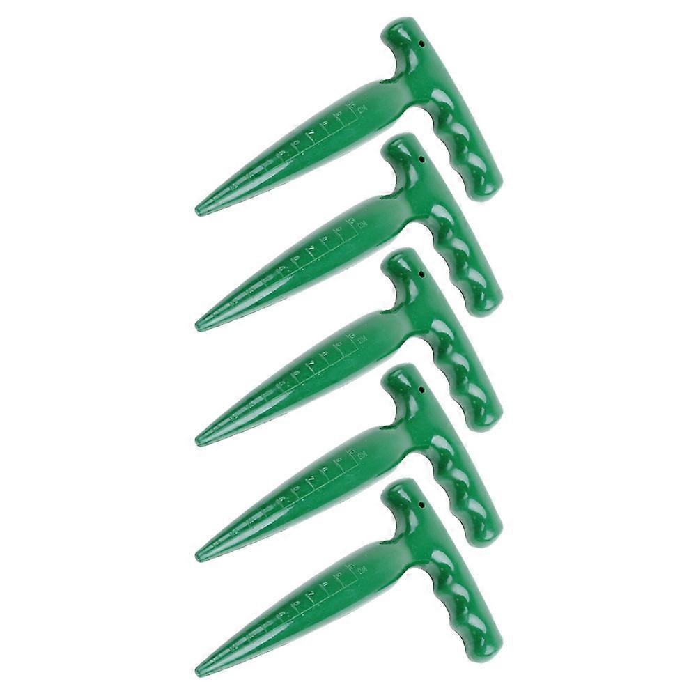 Soil Dibber Garden Tool for Home Use Portable Hand Dibber Set