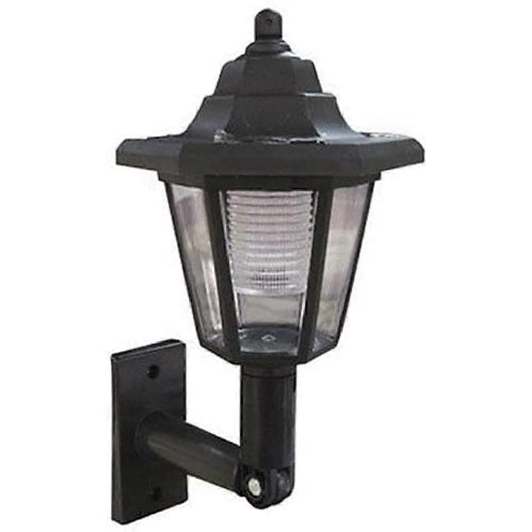 Solar Wall Light with Automatic Sensor, IP44 Waterproof Lantern for Garden Patio and Fence