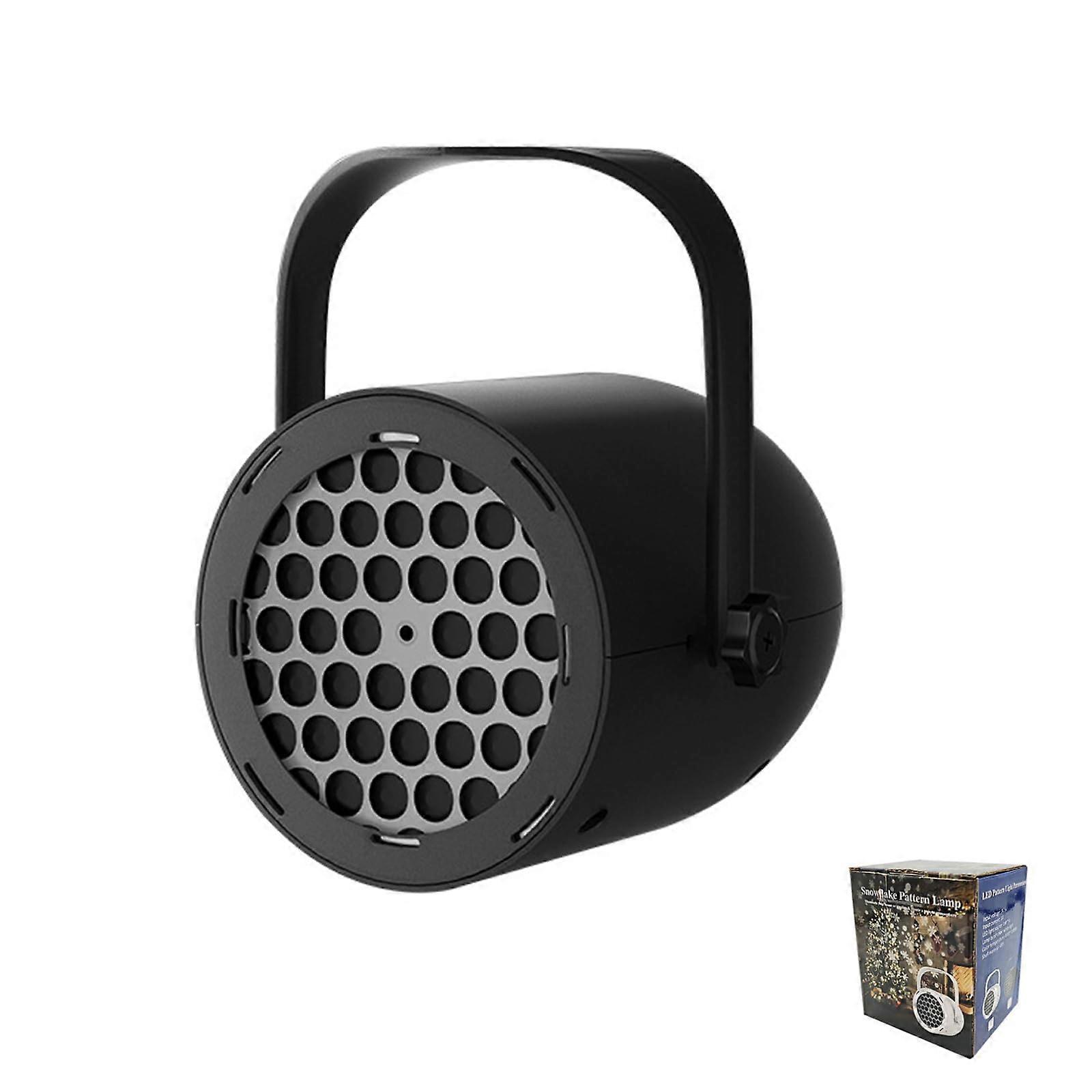 Christmas Projector Lights USB Snowflake Lamp with 16 Patterns LED Display for Outdoor Indoor Decor