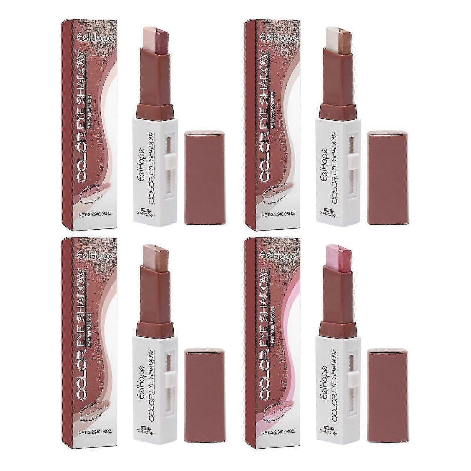 Two-Color Pearlescent Glitter Eye Shadow Stick