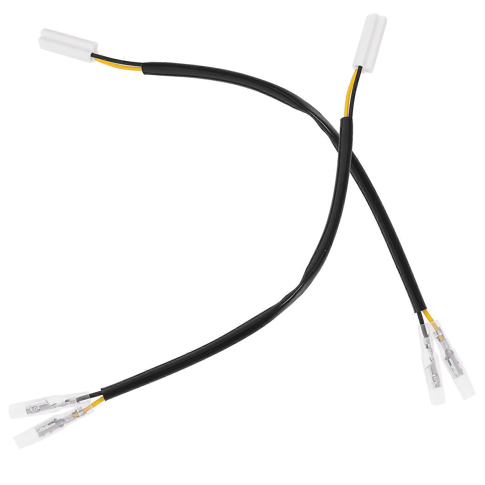 Turn Signal Wire Plug Motorcycle Adapter for Quick Installation 5Pcs