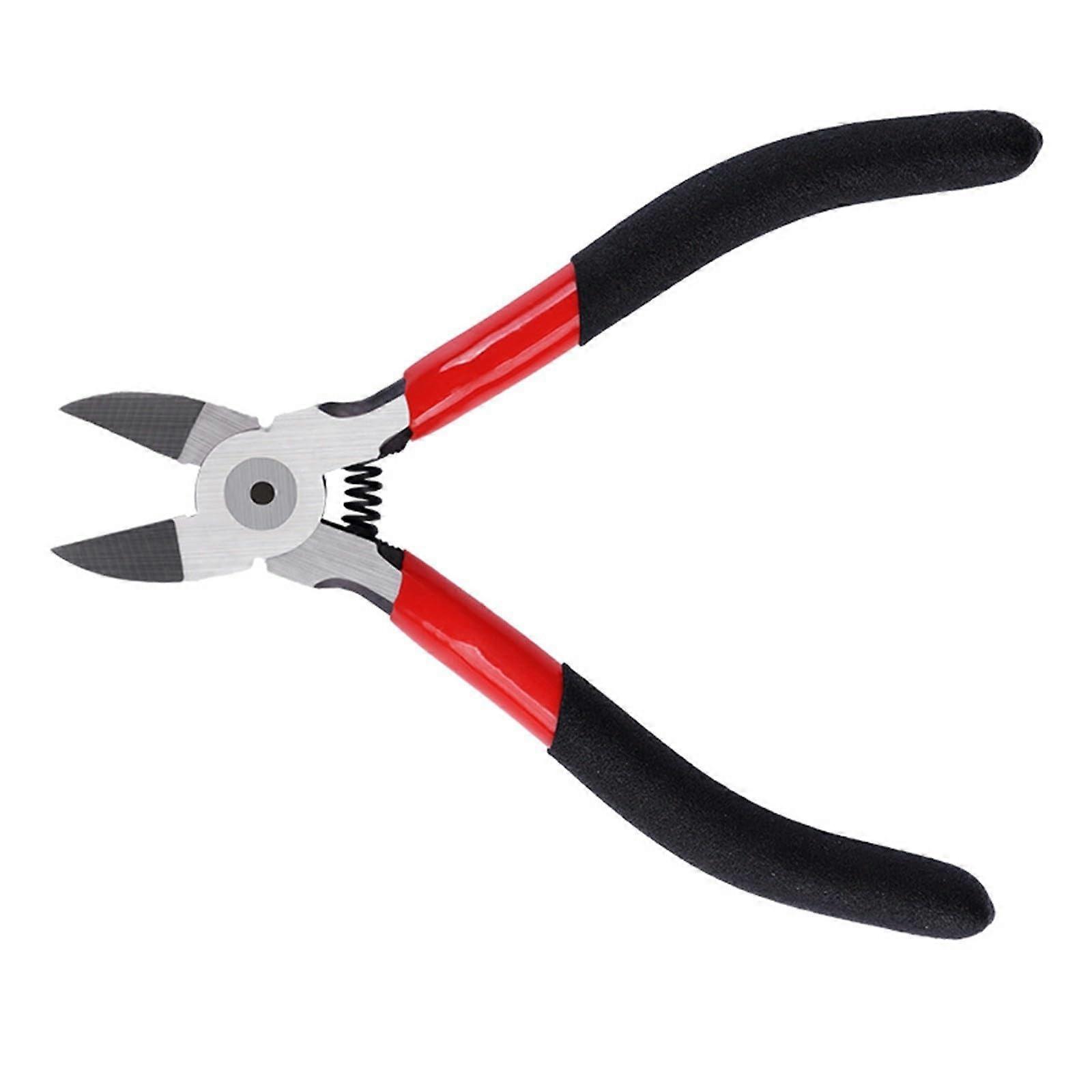 Professional Angled Tip Wire Cutters Flush Cutting Precision for Jewelry Making and Electrical Work
