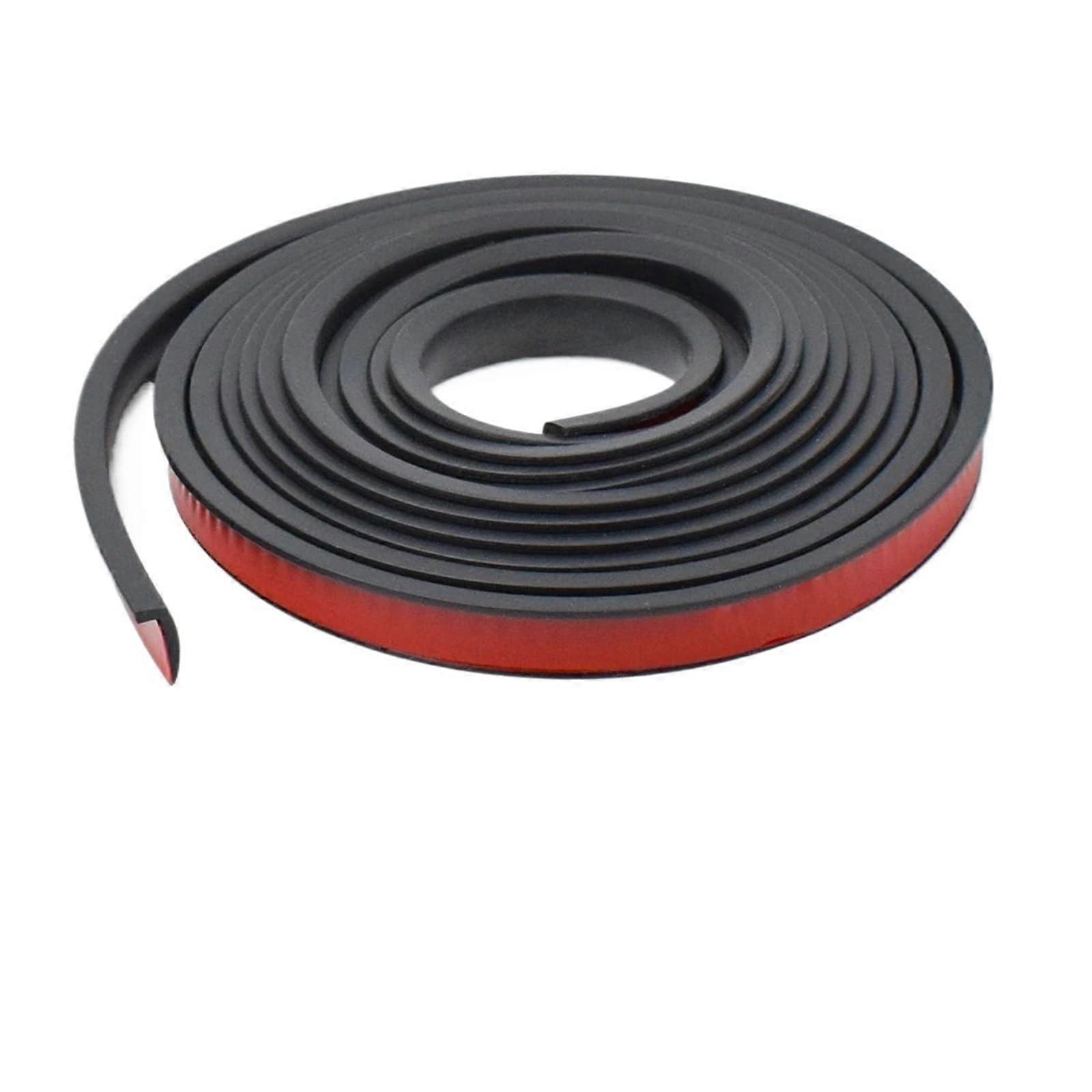 Car Mud Flaps Rubber Wheel Arch Trim Fender Protector Wing Extender Guard 1.4cm Width