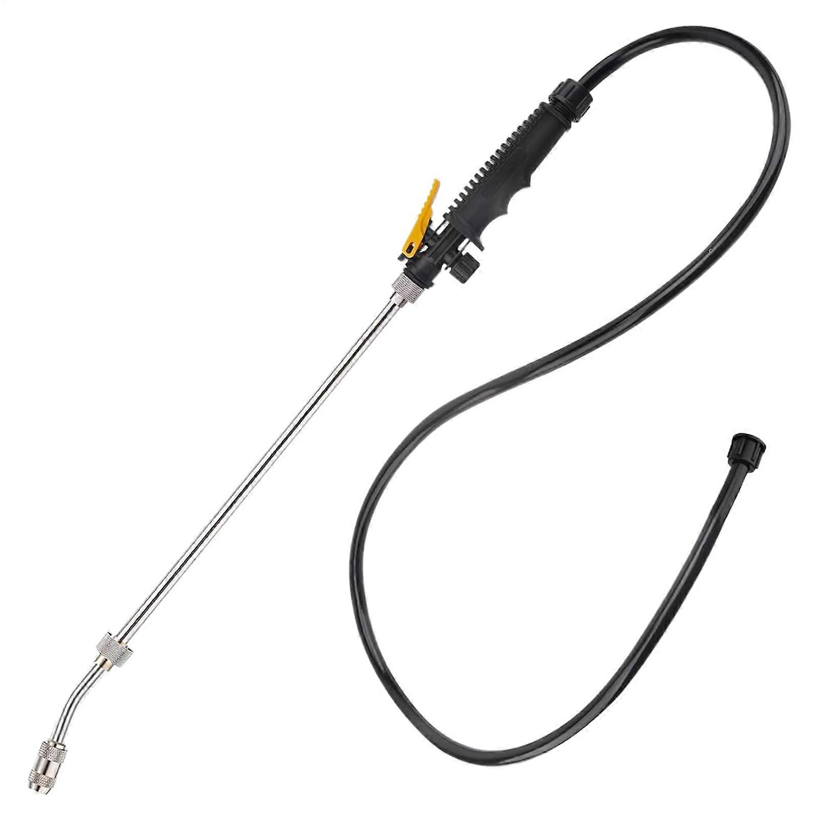 Garden Watering Wand with  Pressure Spray, Adjustable Trigger, Extendable RustProof Stainless Steel