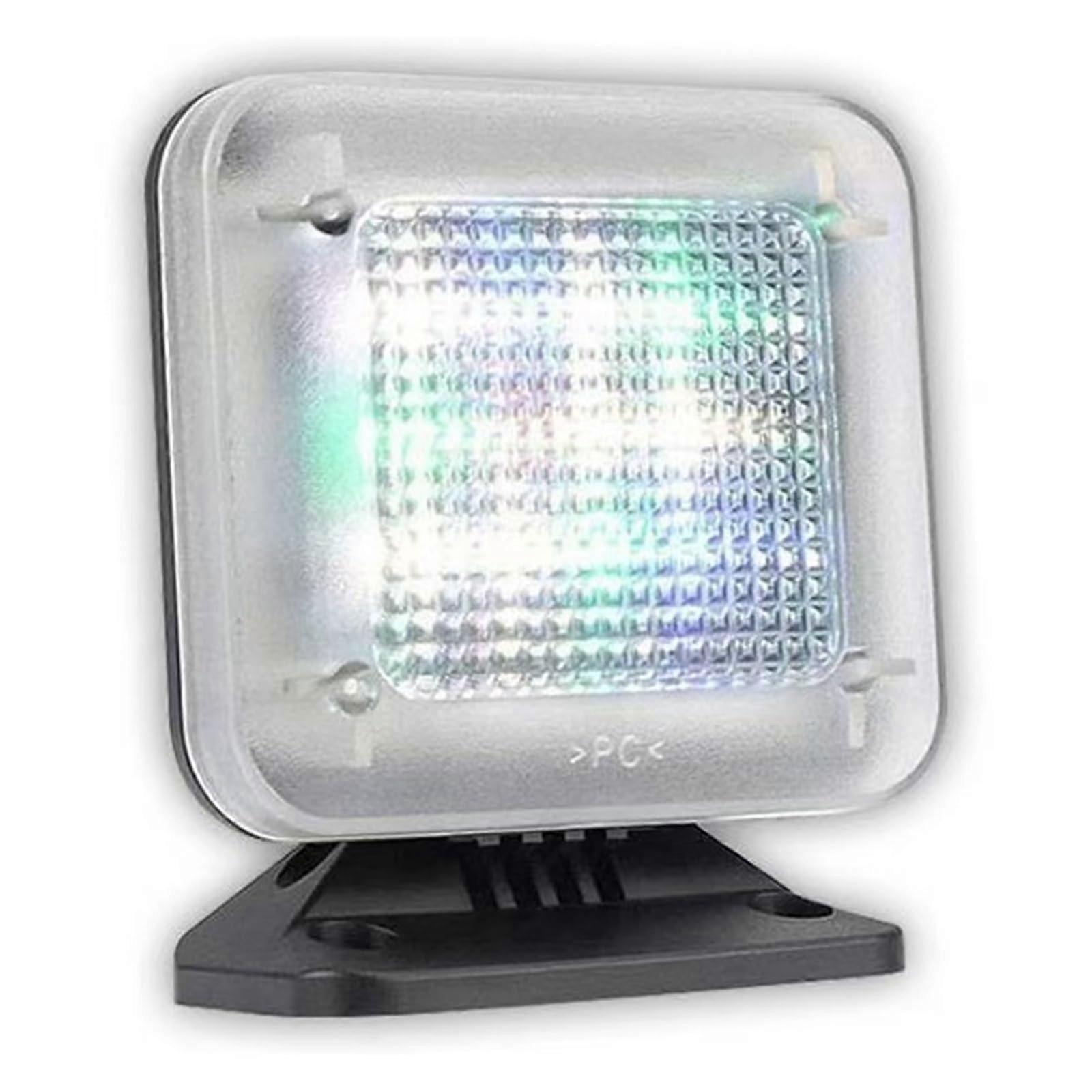 Fake TV Simulator LED Security Light with Dusk Sensor and Timer, Realistic Burglar Deterrent