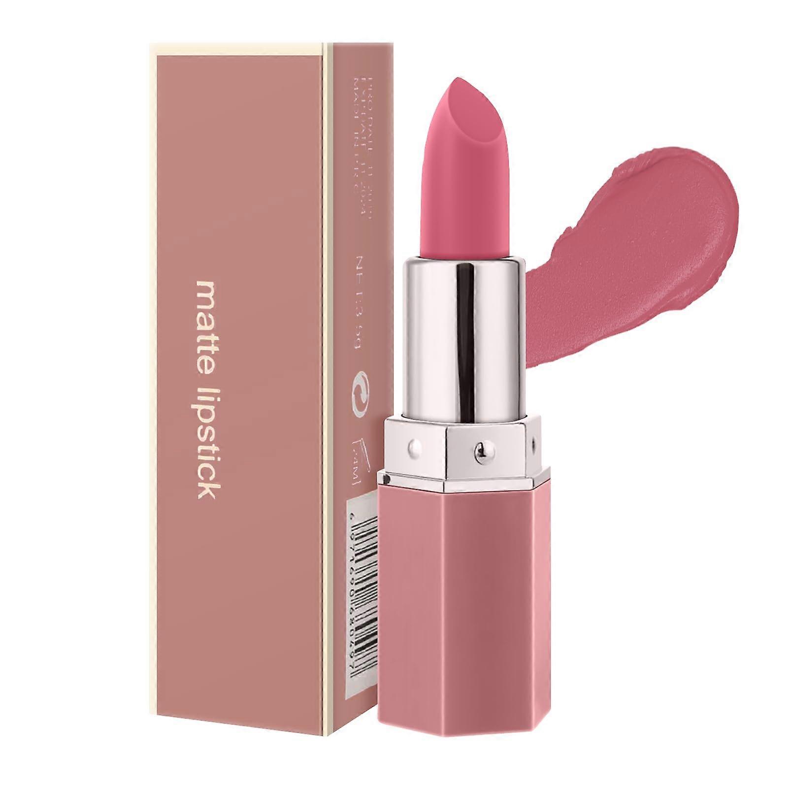 Matte Lipstick Smudge Proof Waterproof Long Lasting Color Moisturizing Buildable 02