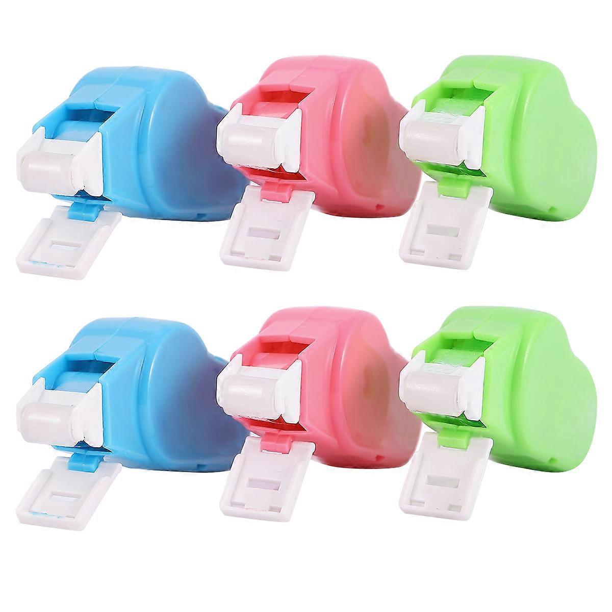 Permanent Adhesive Applicator Scrapbooking DIY Mini Portable Crafting 6PCS