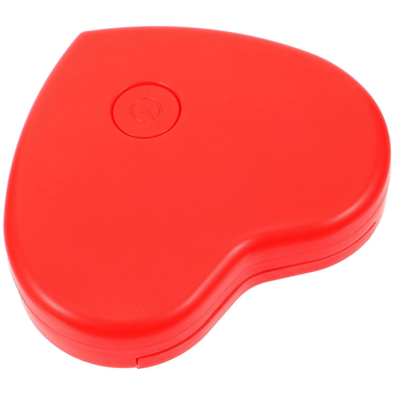 Heartbeat Simulator Red Heartbeat Box for Kids Plastic