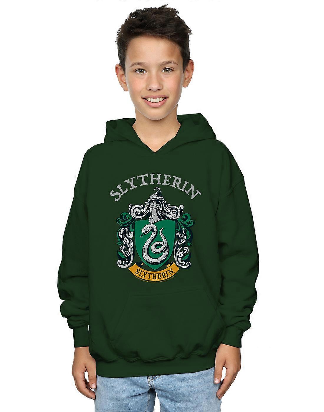 Harry Potter Gutter Slytherin Crest Hettegenser