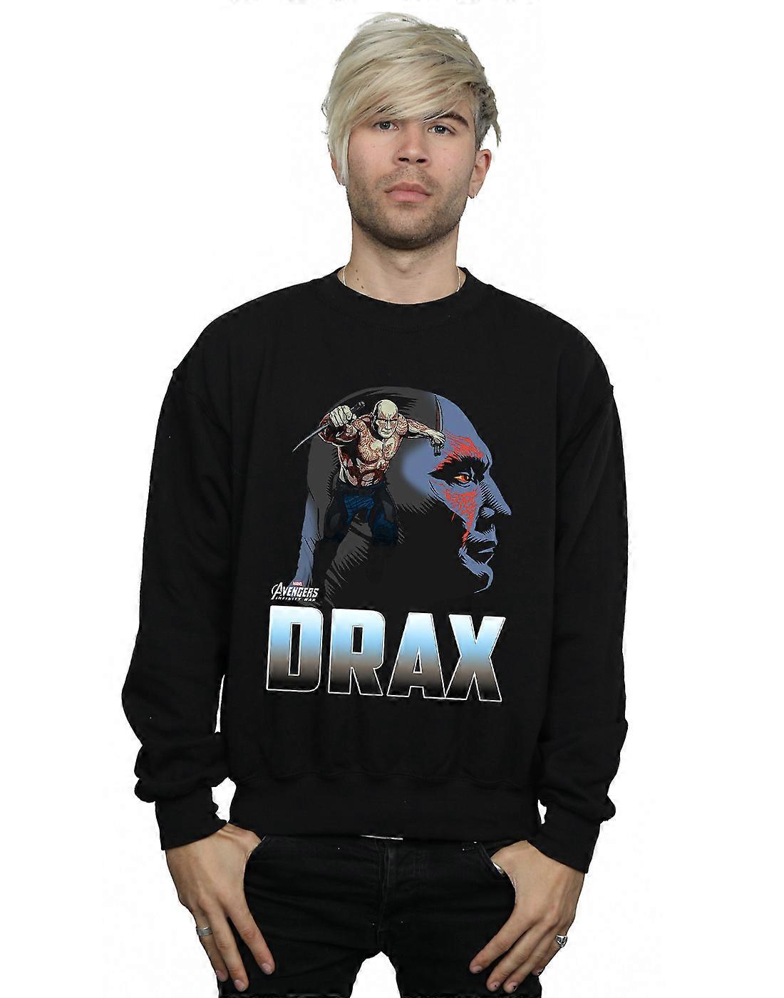 Marvel Men's Avengers Infinity War Drax Character Sweatshirt