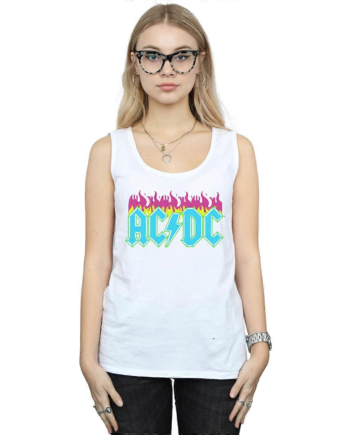 AC/DC Women's Neon Flames Vest