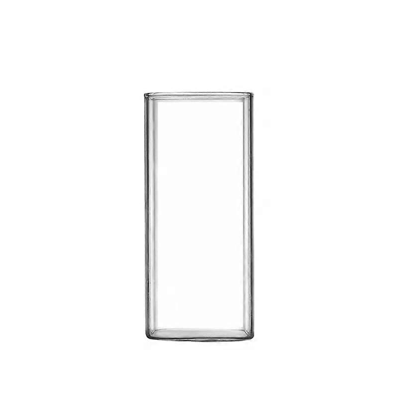 Reusable Transparent Plastic Water Cup with Straw, Scratch Resistant and Easy Clean Design