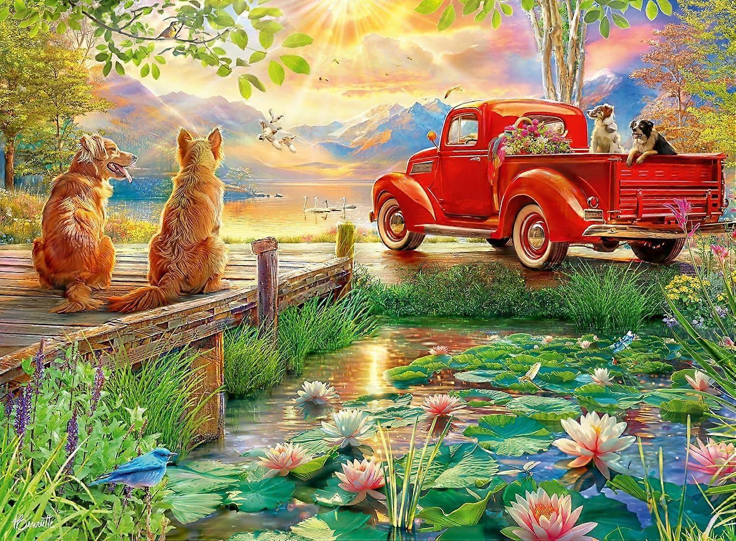 Ravensburger Summer Love Jigsaw Puzzle (500 Pieces)