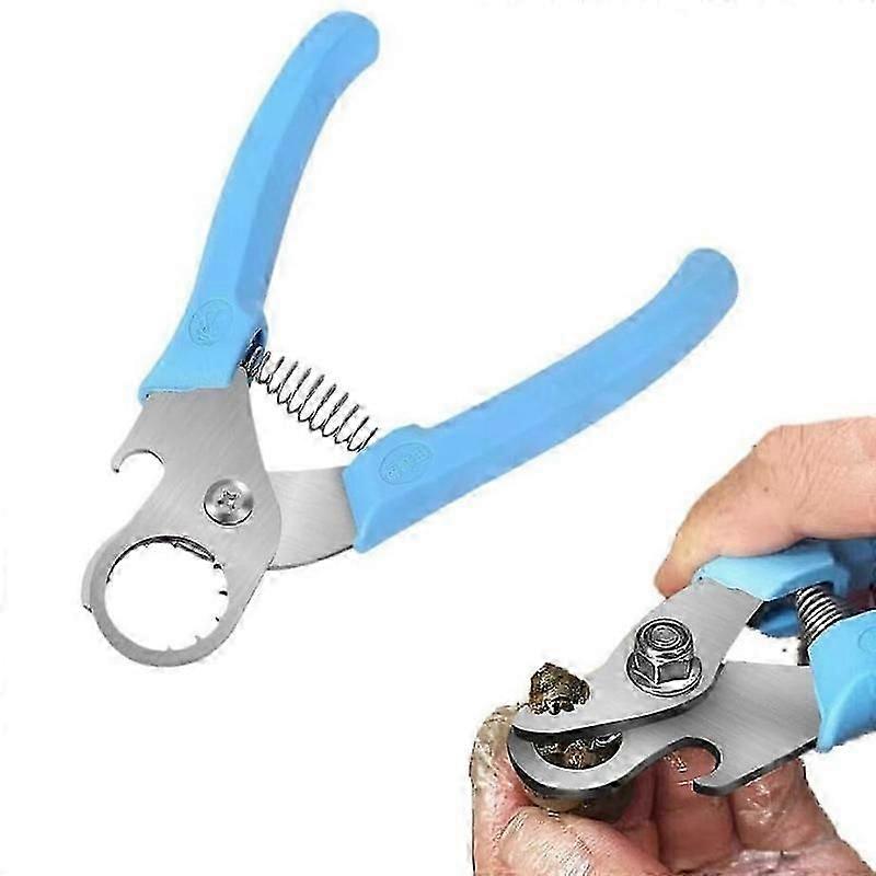 Escargot Tail Remover, Multi-functional No slippage Field Snail Scissors