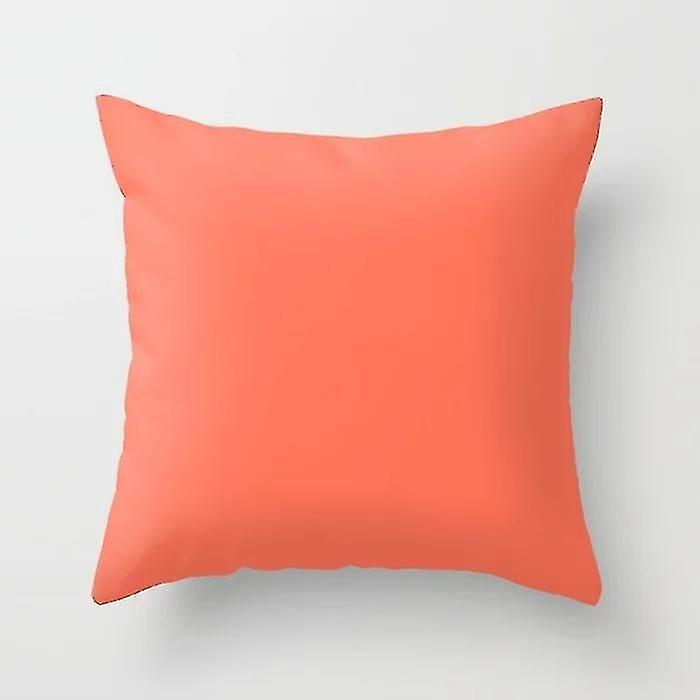45x45cm Solid Color Pillowcase Cushion Cover