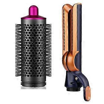 Rundbürste & Airflow-Aufsatz für Airwrap Styler HS01 HS05 HS08 Haartrockner Diffusordüsenaufsatz B