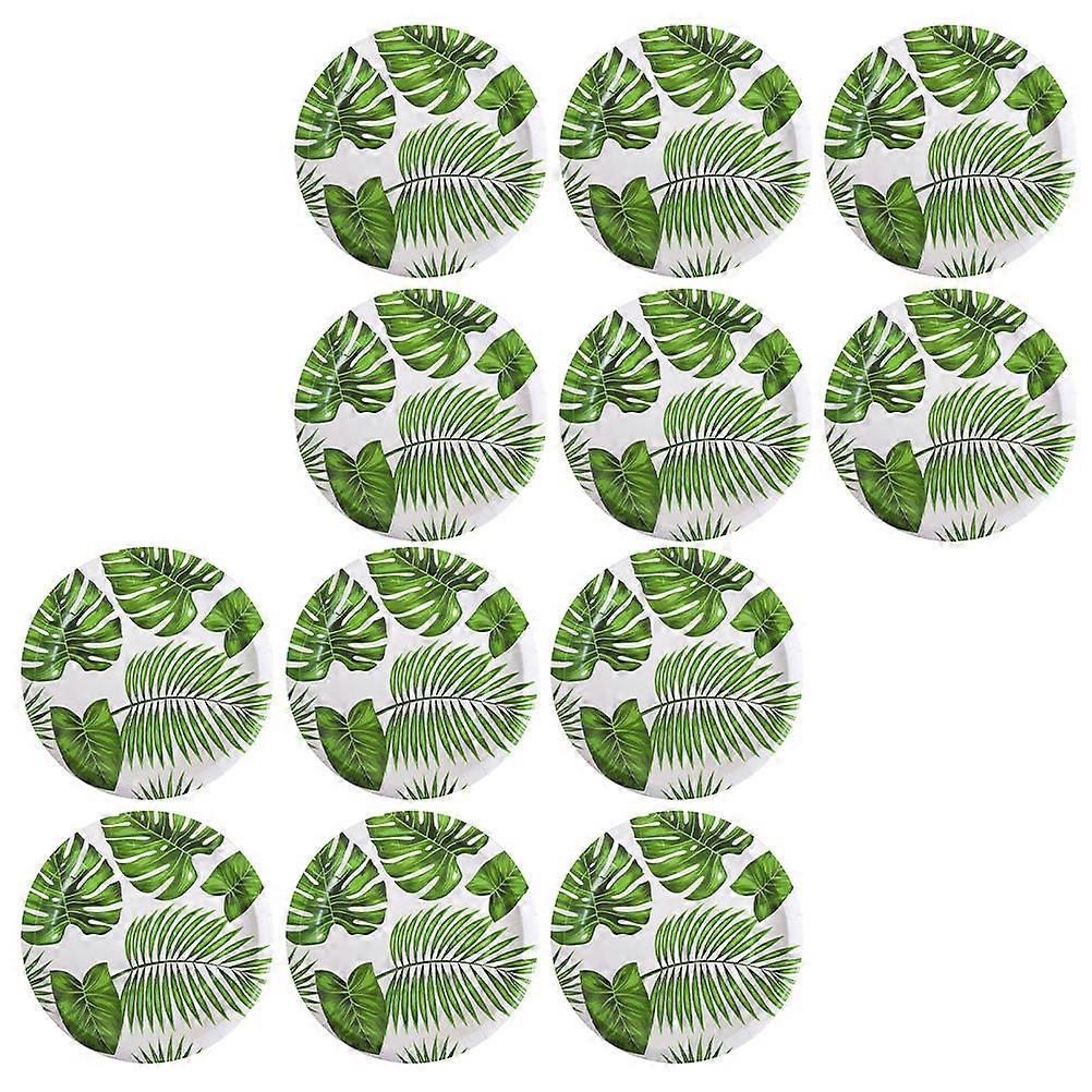 Green Monstera Leaves for Food Serving 30Pcs Pack