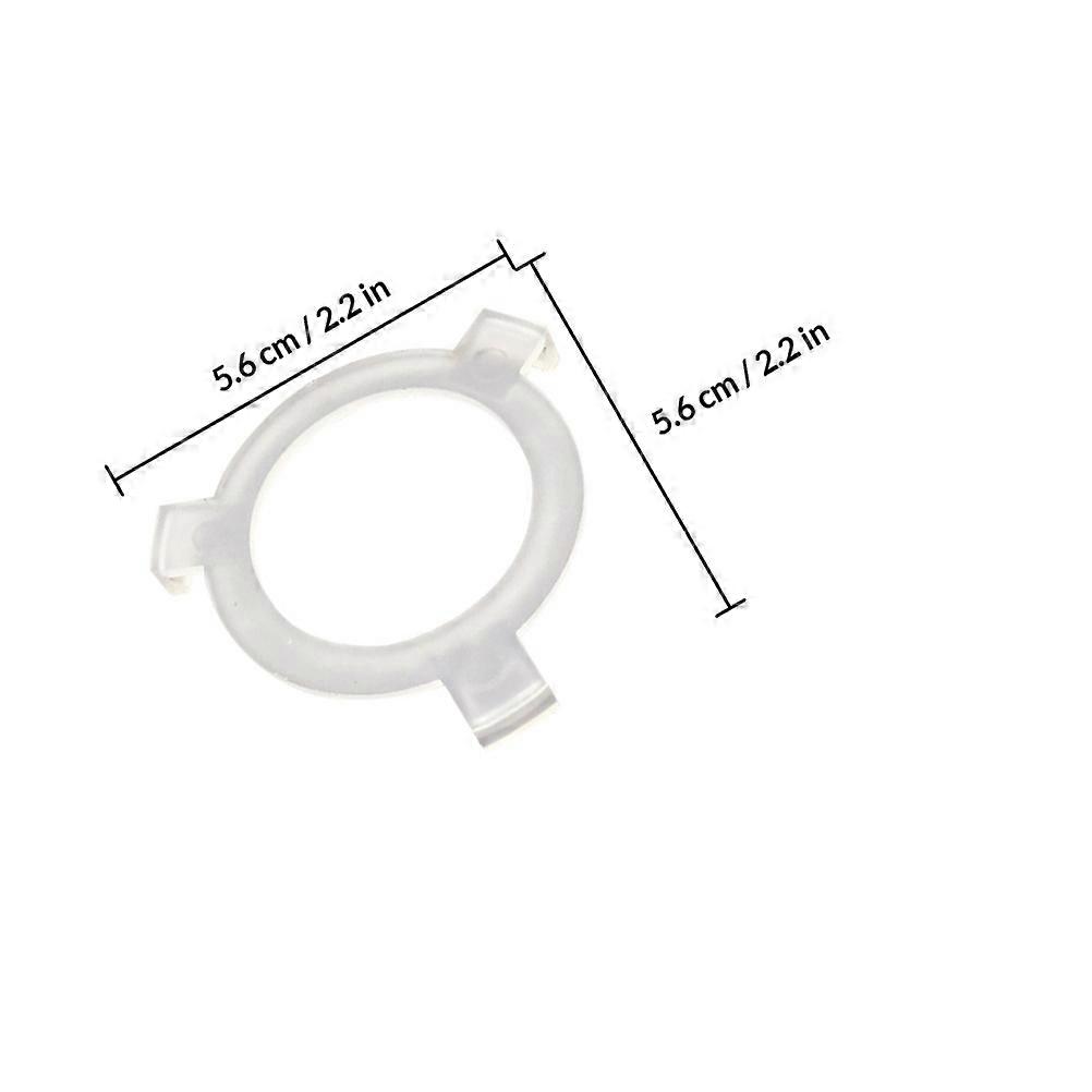 Plastic Lamp Socket Converter Ring for E27 to E26 Lamp Socket 6Pcs Set