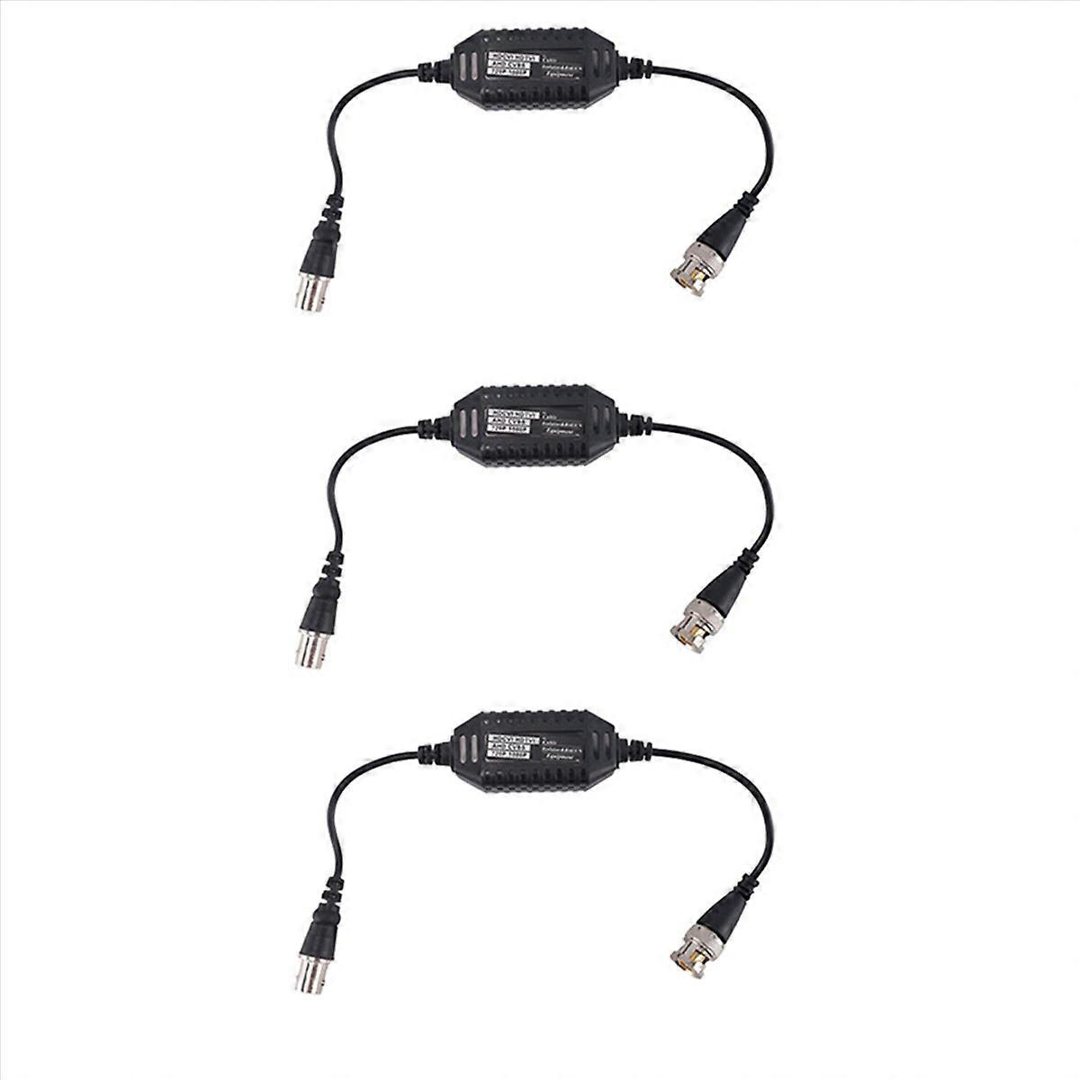 1Pack Coaxial Video Ground Loop Isolator Balun for CCTV Camera