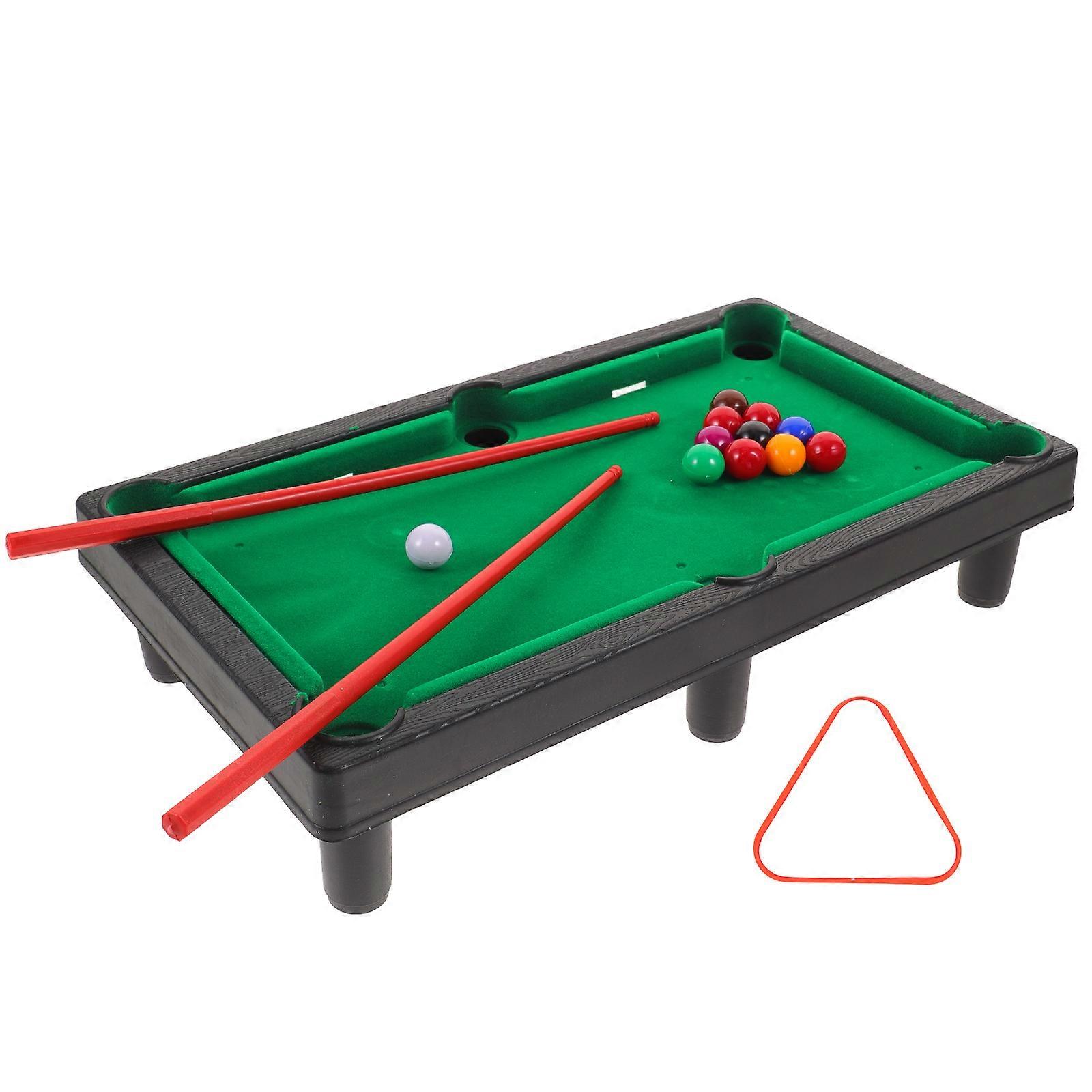 Tablet Mini Billiard Toy for Kids Play 1Set Pool Table Desktop Game