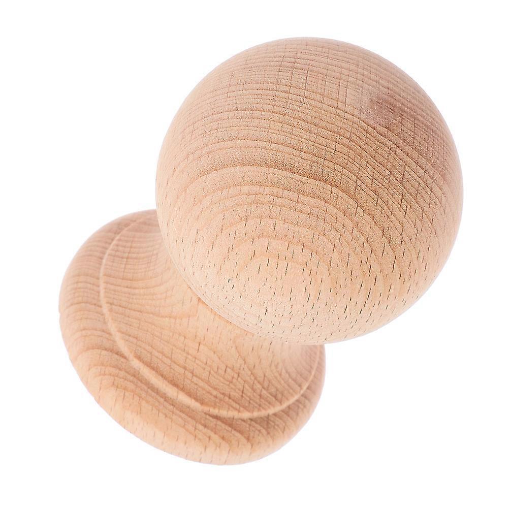 Handcrafted Wood Finials for Home Projects Solid Round Pillar Shape