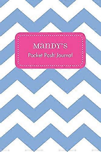 Journal chic de poche de Mandy, Chevron