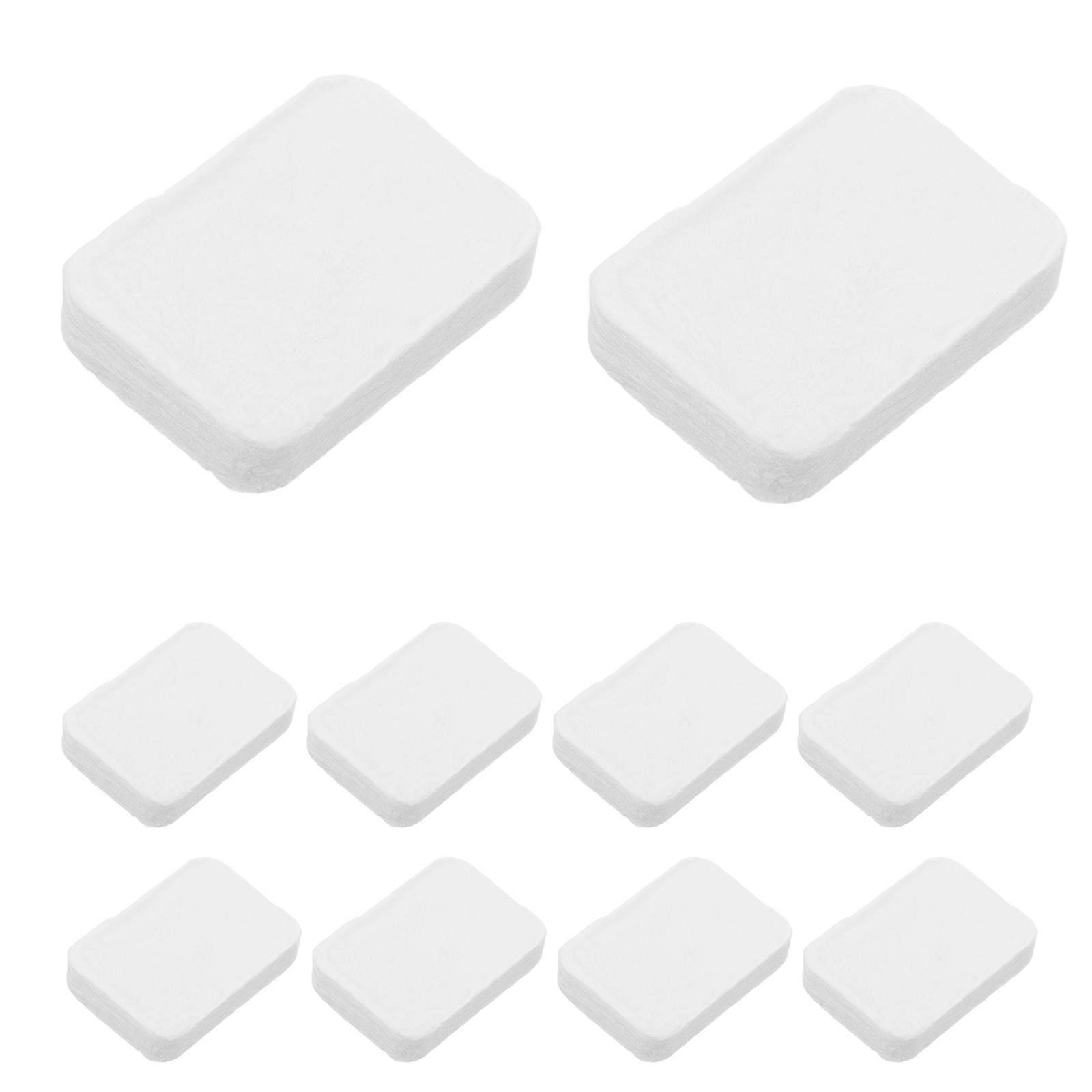 Facial Cotton Pads Soft Compressed Pads for Toner Application 80Pcs White