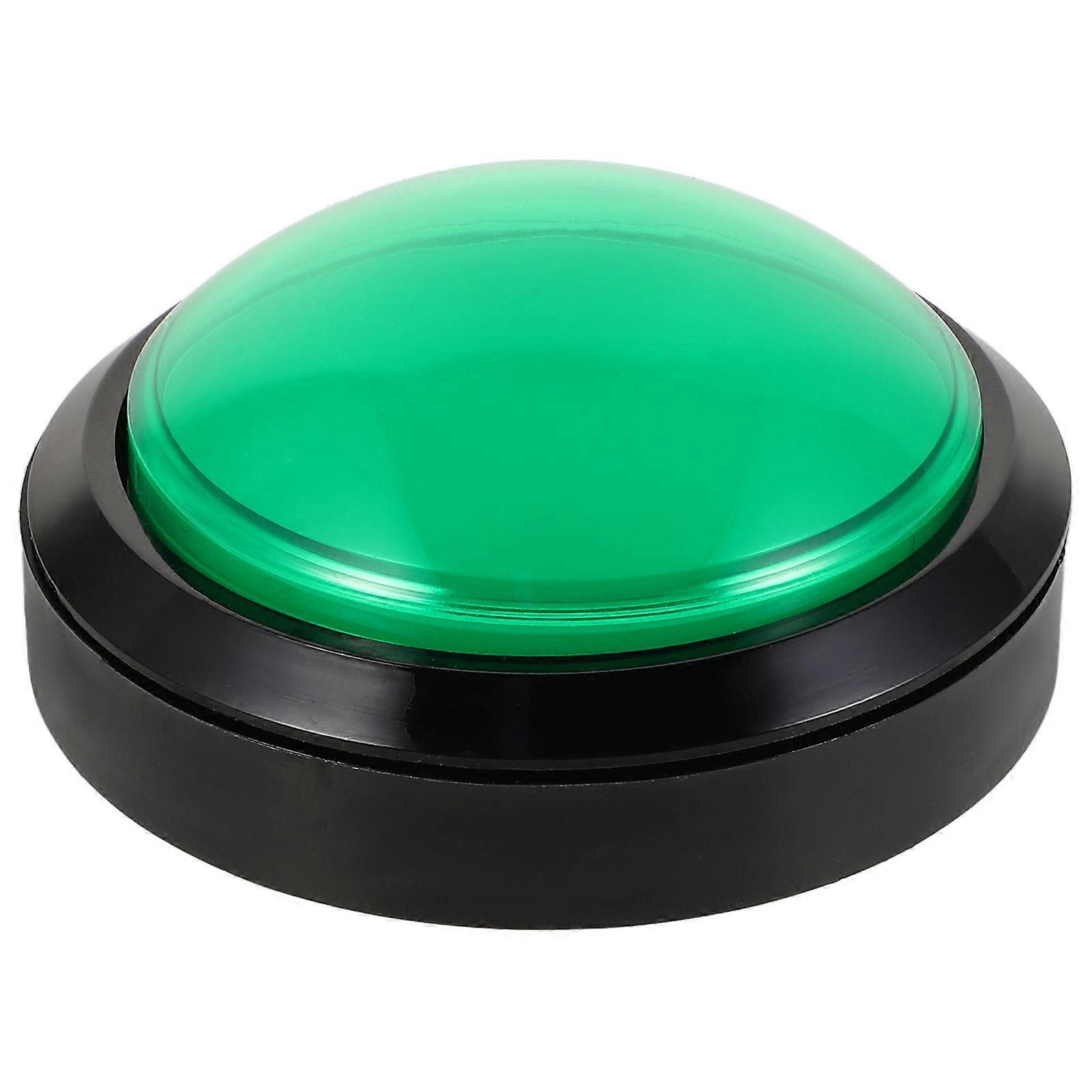 Dome Shaped LED Illuminated Push Button Self resetting Convex Button with Microswitch for Coin Games Game Machine 100mm