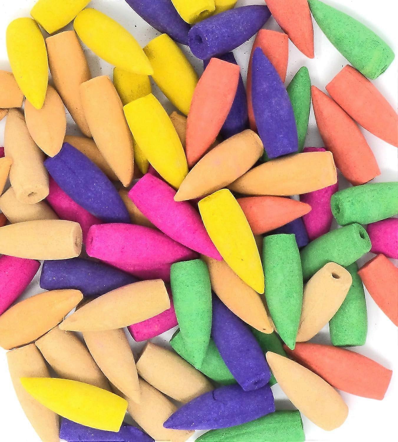 (50 Pack) Natural Backflow Incense Cones