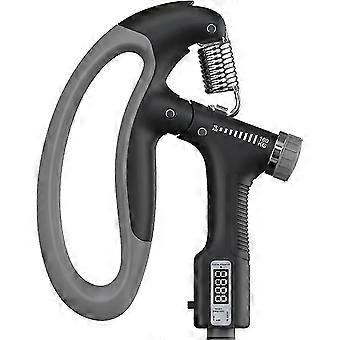 Fortalecedor de empuñadura ajustable (10-100kg), máquina de fuerza de agarre de conteo electrónico, fortalecedor de antebrazo