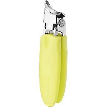 Lemon Green Large Opening Super Sharp Inclined Nail Clipper Stainless Steel
