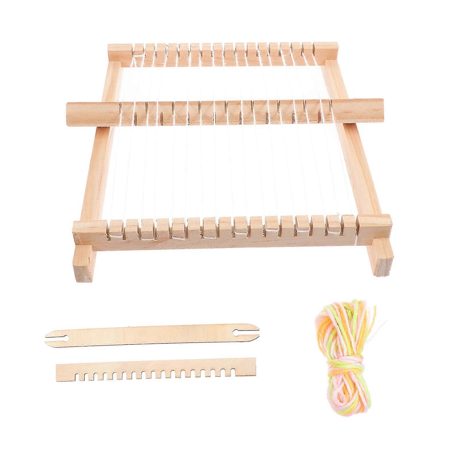 Child Weaving Machine Handmade Loom Educational Toy for Intellectual Development 1Pcs