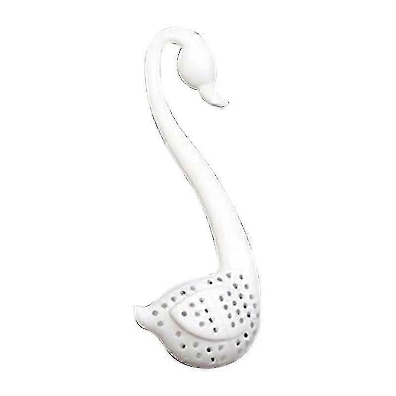 Creative Silicone Swan Hooking Tea Infuser Strainer Filter Diffuser Drink Tool