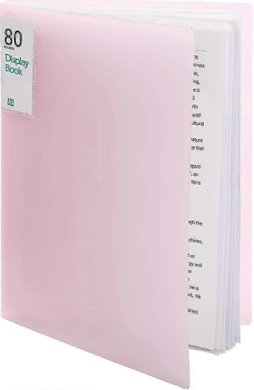 Clear Plastic Presentation Book Portfolio Folder