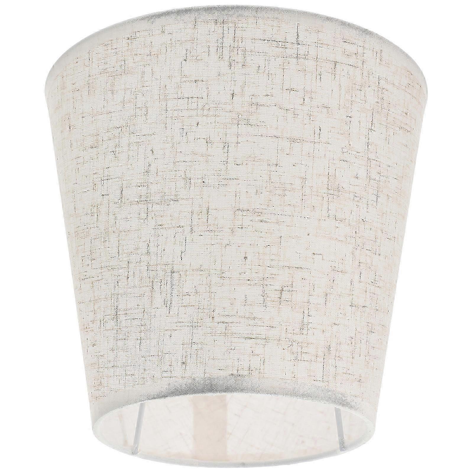 Beige Fabric Lamp Shade for Table Lamp, E27 Socket