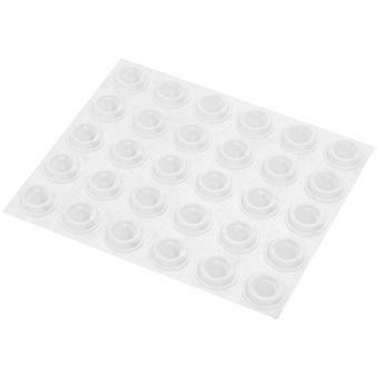 30 Stück Snowboard-Trittstufenpads zur Dekoration, transparente, rutschfeste Klebeaufkleber