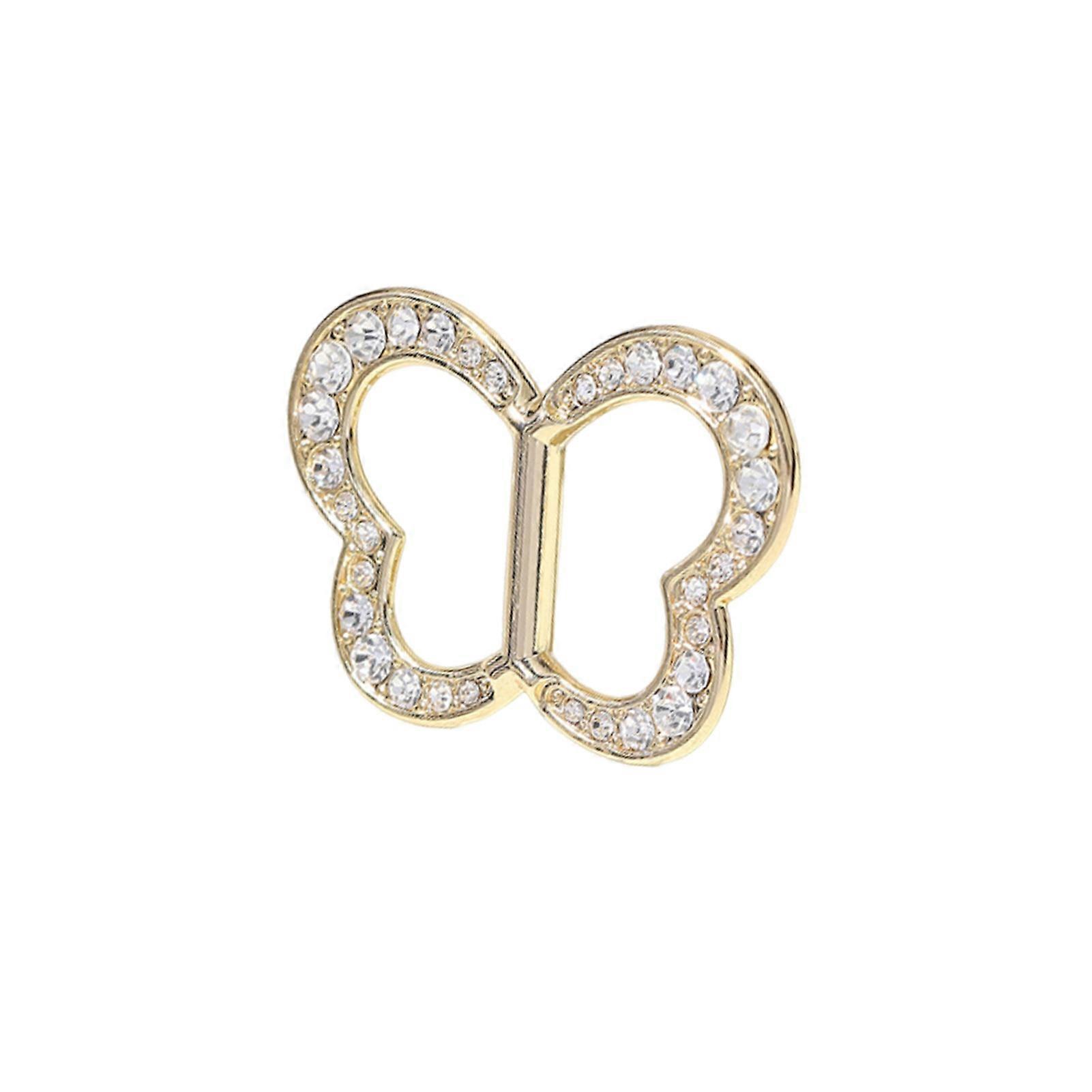 Rhinestone Scarf Button - Elegant & Durable - for Travel & Commuting