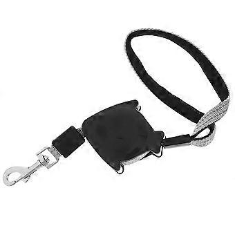 Pet Dog Puppy Cat Automatic Retractable Dog Leash Telescopic Traction Rope Belt Size L (Black)