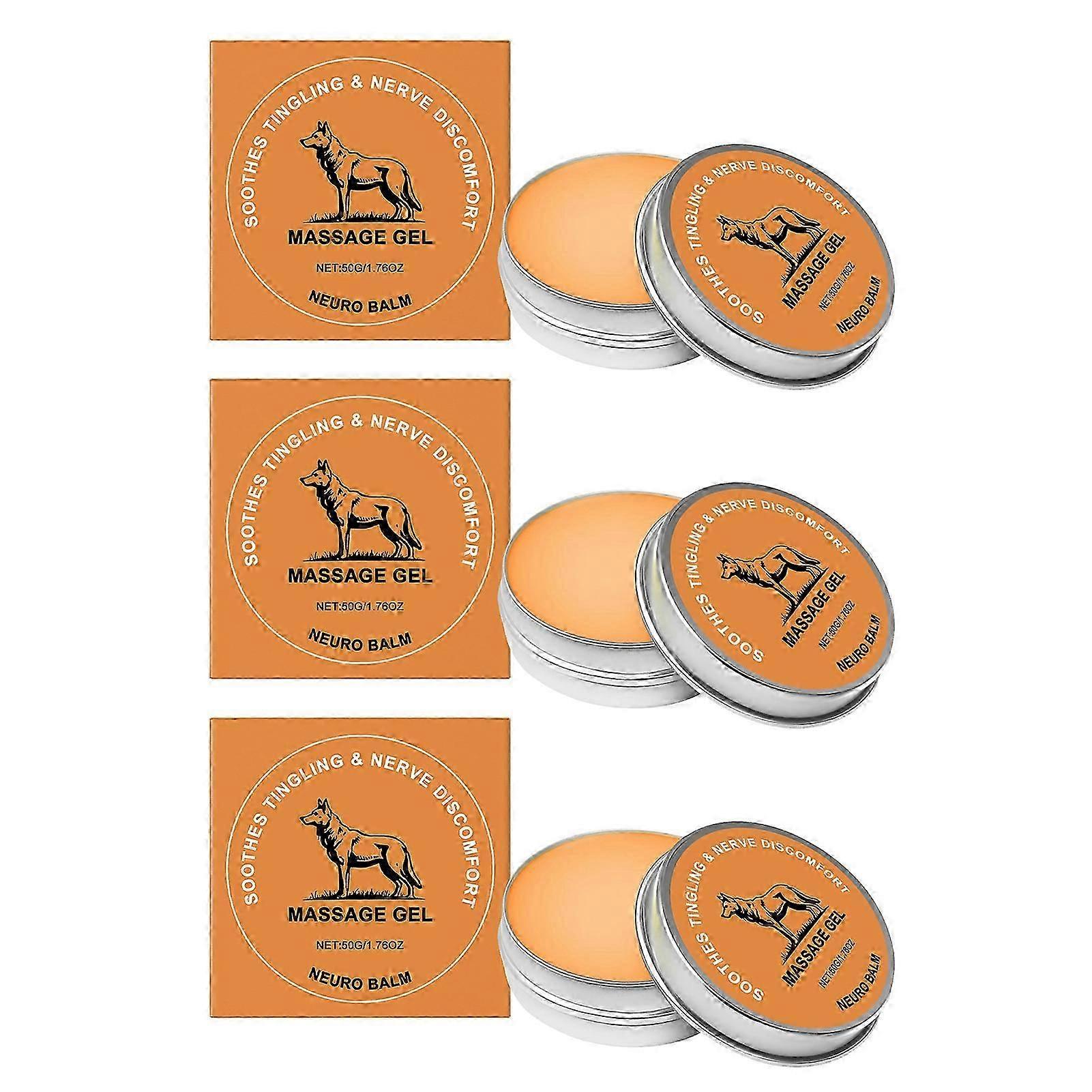 Therawolf Nerve-Relief Balm stöder ledflexibilitet Rörlighet för utomhusaktiviteter Support
