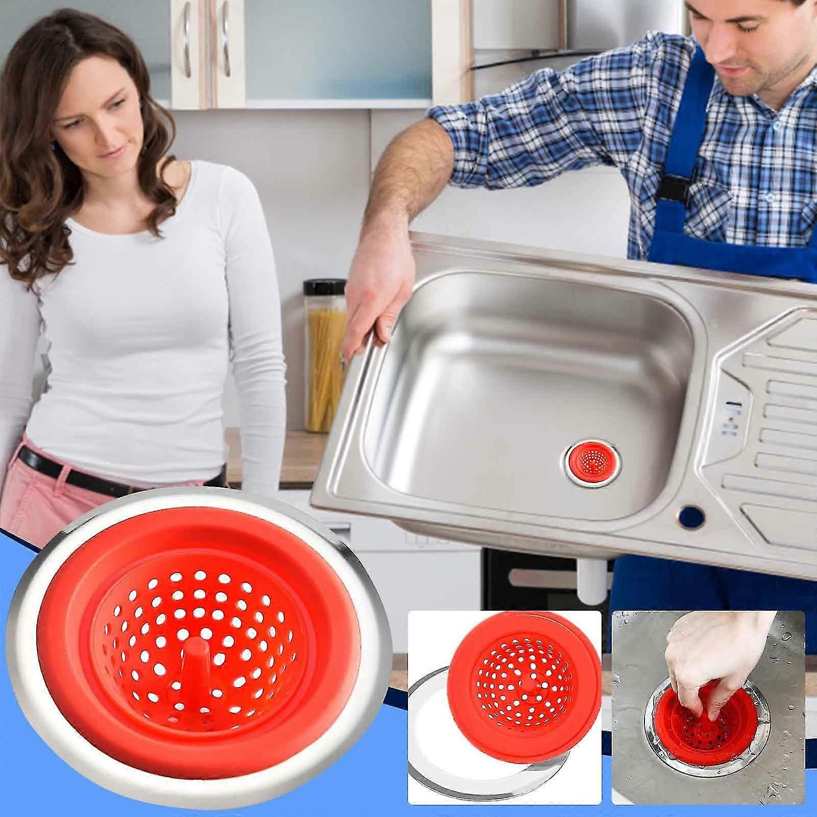 Silicone Kitchen Sink Floor Drain