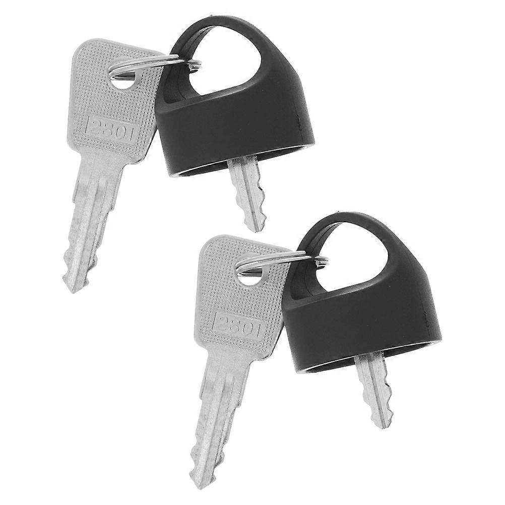 Security Scooter Key Metal Scooter Key Replacement 2Sets for Elderly