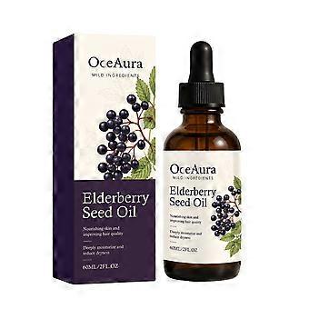 Elderberry Seed Body Oil, Multi-Purpose Hydrating Massage Oil For Soft Smooth Skin