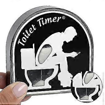 Regalo di compleanno divertente per gli uomini - Timer per toilette Timer classico per sabbia - Timer da cinque minuti