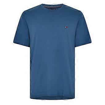 Tommy Hilfiger Mens Embroidered Logo Crew Neck T-Shirt