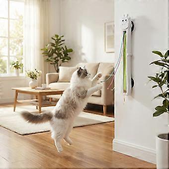 Fully Automatic Giraffe Cat Teasing Machine, Automatically Tightens and Throws Ropes, for Cats to Relax and Relieve