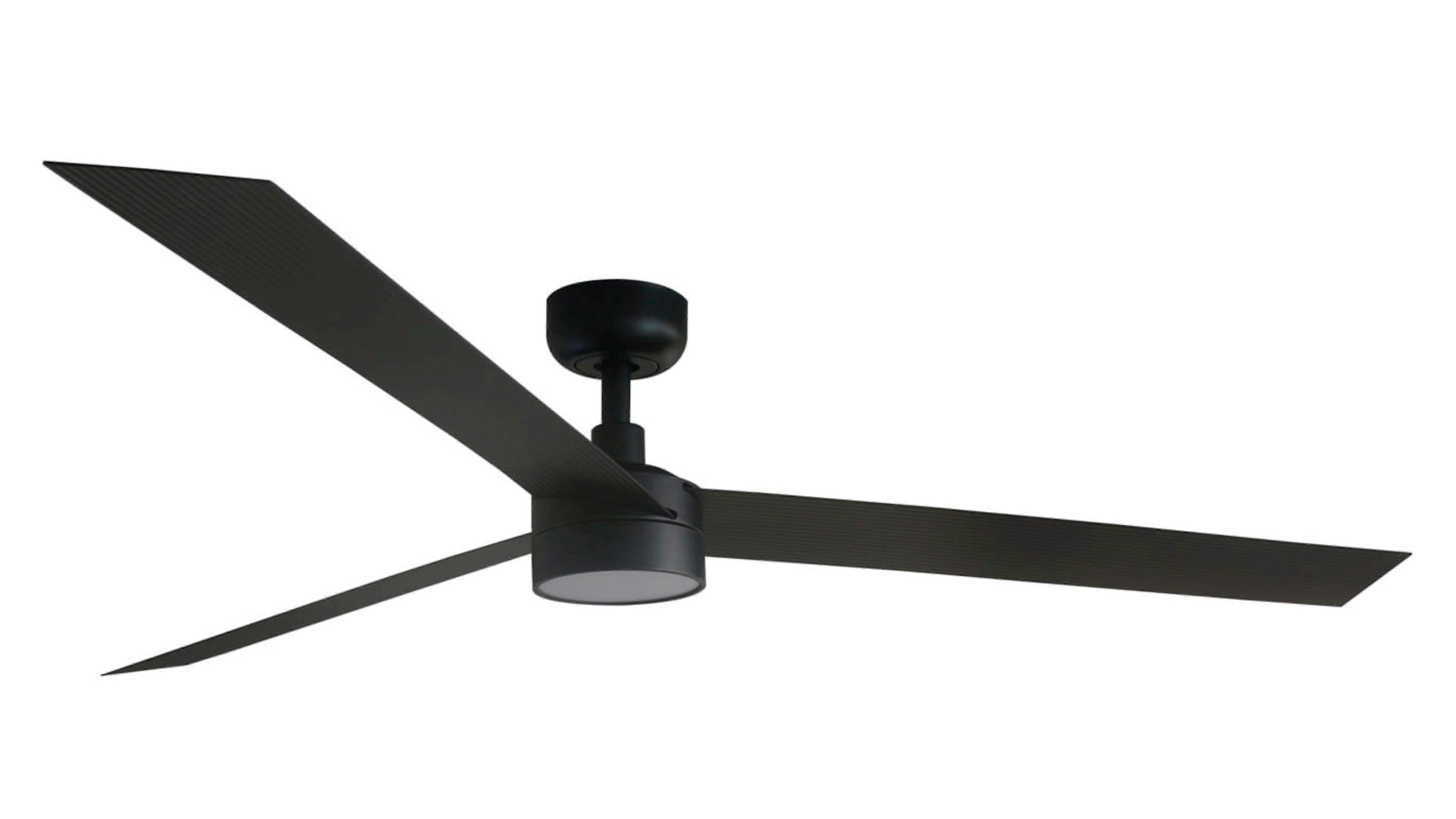 DC Ceiling Fan Cruiser XL Black with LED