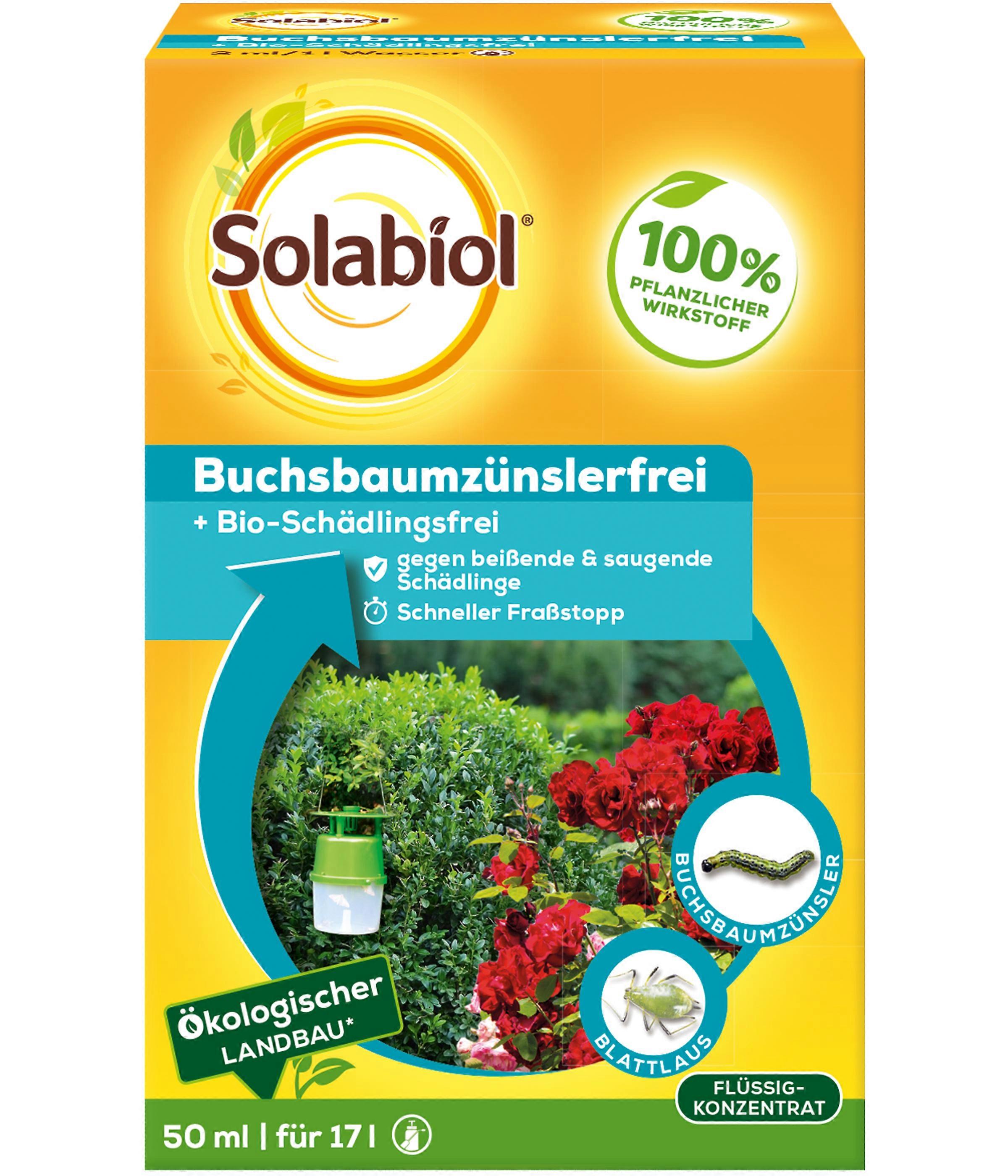 SOLABIOL® Buchsbaumzünslerfrei, 50 ml